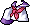 潮汐Outsized Sailor Coat (White & Purple) 预览
