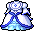 潮汐Blue Love Dress