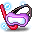 Purple Swim Goggles
