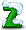 绿色英文字母 Z