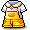 潮汐Orange Mushroom Overalls