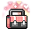 潮汐Checkered Heart Bag