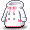 潮汐Snowflake Pea Coat