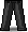潮汐Black Suit Pants