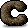 饼干字母 C
