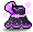 潮汐Purple Strapless Dress
