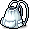 潮汐Chic White Backpack