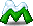 绿色英文字母 M