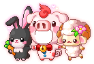 潮汐Plush Bunny Mount 预览