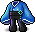 潮汐Cobalt Filigree Pants