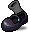 潮汐Easter Chiffon Shoes (Black)
