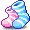 潮汐Frilly Pink Pajama Slippers