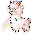 潮汐Alpaca Mount (Permanent) 预览