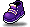 潮汐Cursed Doll Purple Shoes