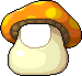 潮汐Bouncy Orange Mushroom Mount 预览
