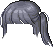 黑色画室女孩发型