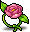 Alpaca's Rose Hairpin