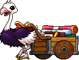 潮汐Ostrich Wagon Mount 预览