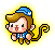 潮汐Banana Monkey Attacker 预览