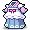 潮汐Retro Frills Pink Apron