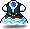 潮汐Blue Nightmare Dress